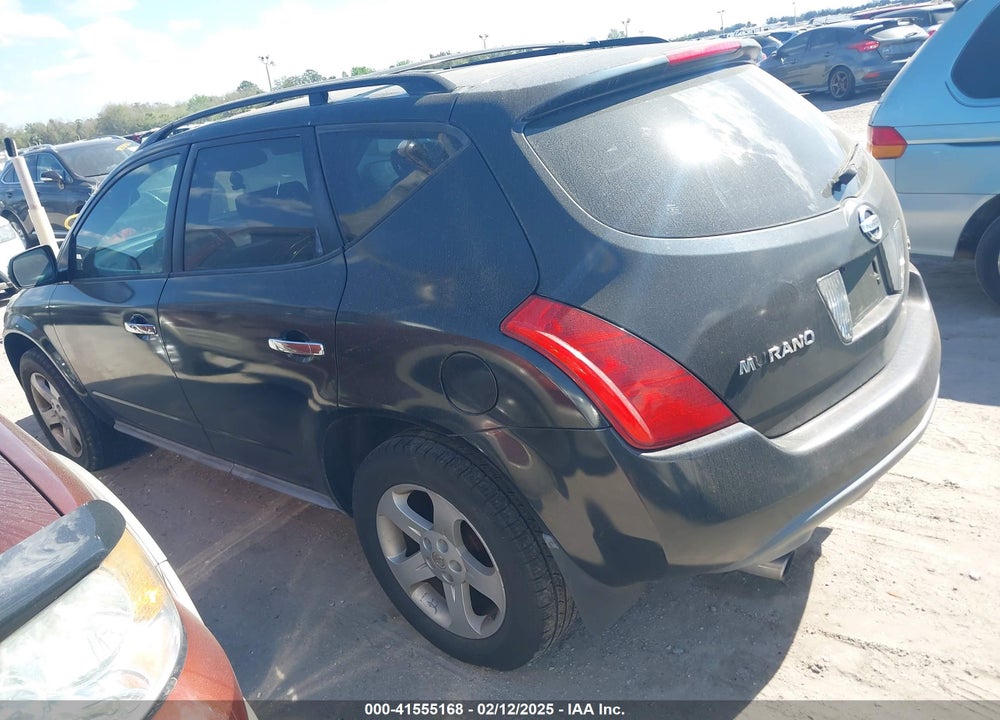 2005 NISSAN MURANO SL VIN: JN8AZ08T85W328798
