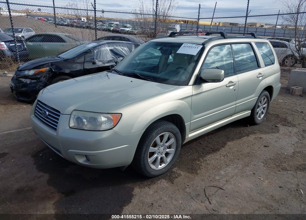 2007 SUBARU FORESTER 2.5X VIN: JF1SG65667H718707
