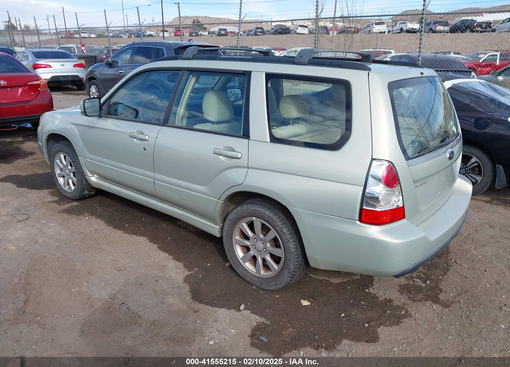 2007 SUBARU FORESTER 2.5X VIN: JF1SG65667H718707