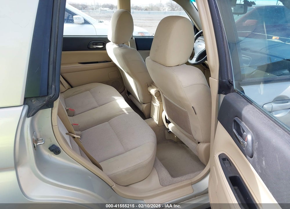 2007 SUBARU FORESTER 2.5X VIN: JF1SG65667H718707