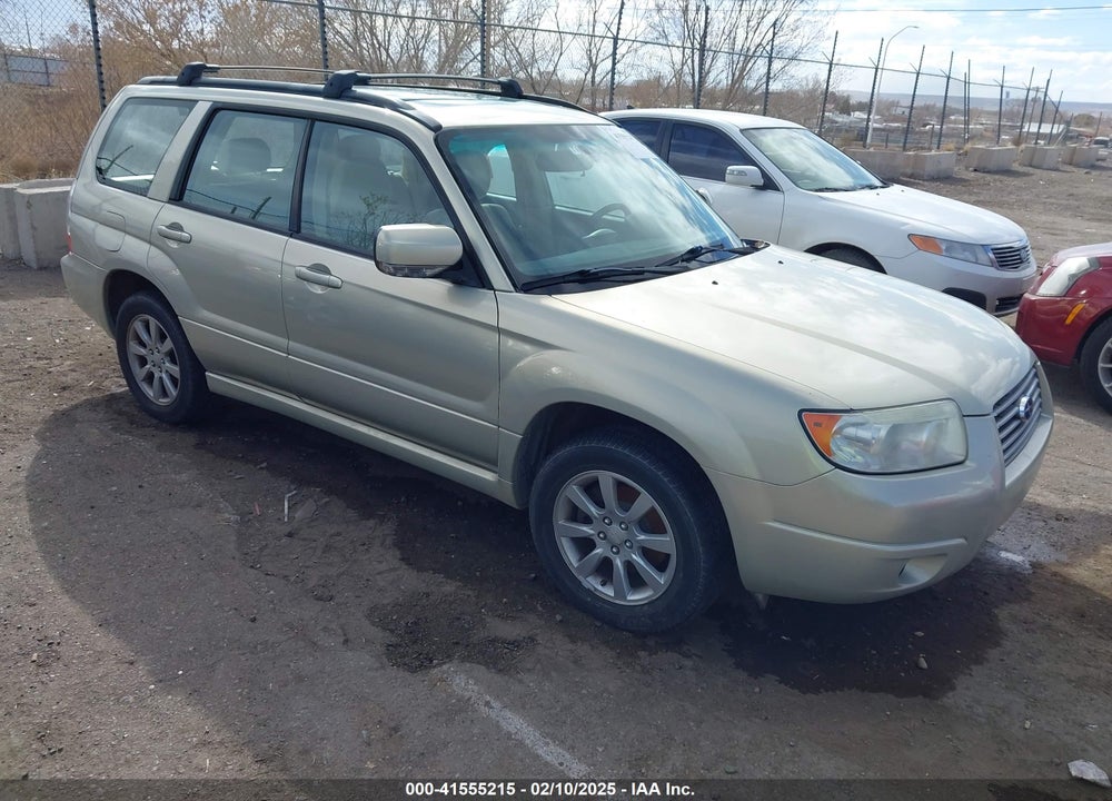 2007 SUBARU FORESTER 2.5X VIN: JF1SG65667H718707