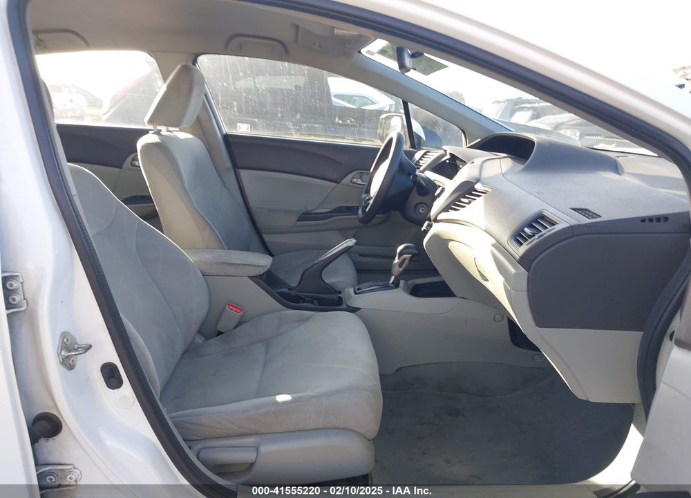 2012 HONDA CIVIC SDN LX VIN: 19XFB2F55CE370598