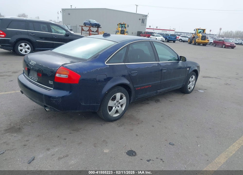 2004 AUDI A6 3.0 VIN: WAULT64B44N046066