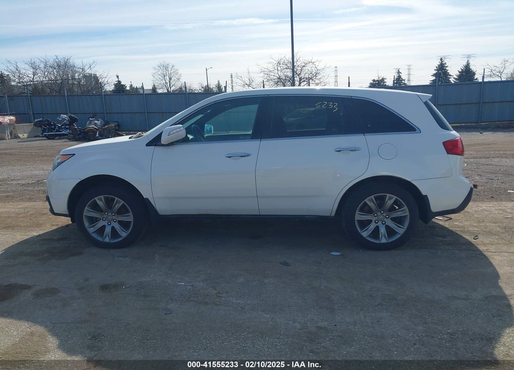 2010 ACURA MDX ADVANCE PACKAGE VIN: 2HNYD2H5XAH533578