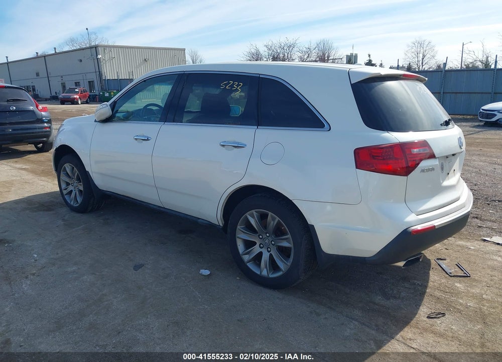 2010 ACURA MDX ADVANCE PACKAGE VIN: 2HNYD2H5XAH533578