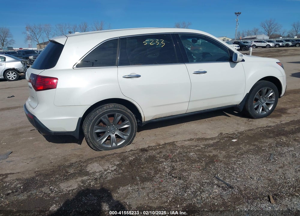 2010 ACURA MDX ADVANCE PACKAGE VIN: 2HNYD2H5XAH533578