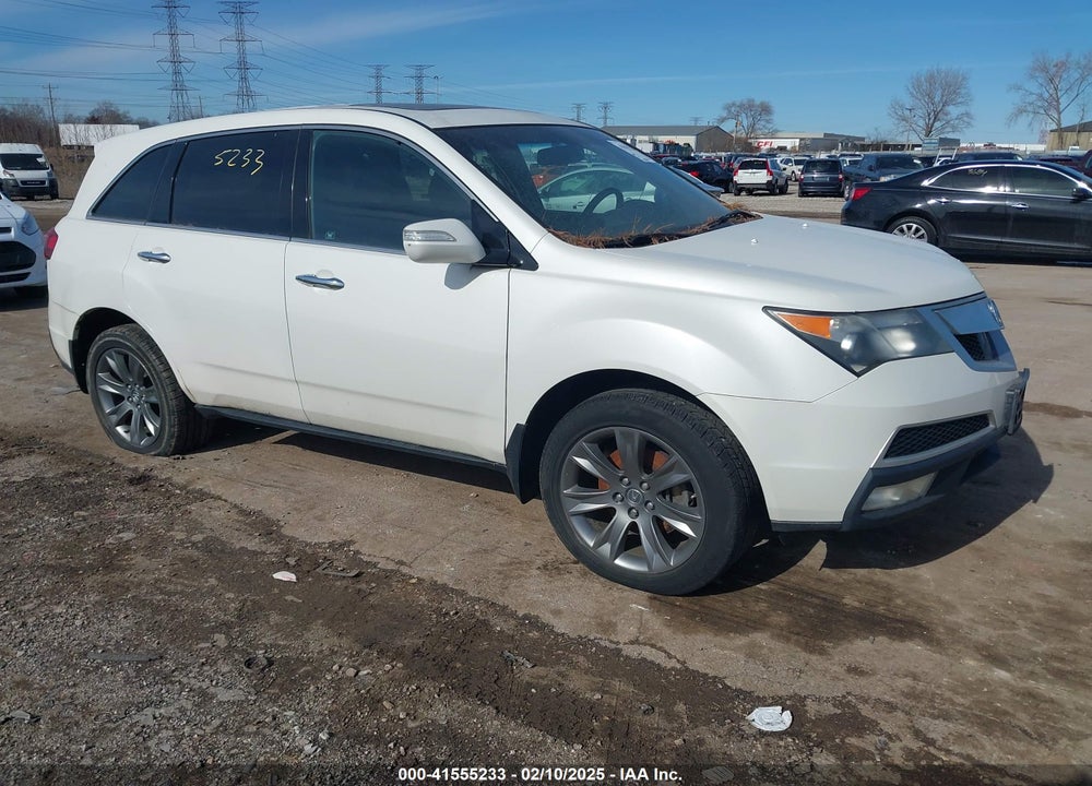 2010 ACURA MDX ADVANCE PACKAGE VIN: 2HNYD2H5XAH533578