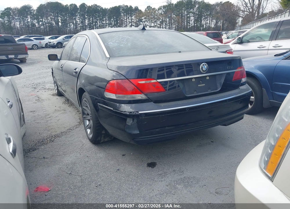 2006 BMW 750LI VIN: WBAHN83576DT26418