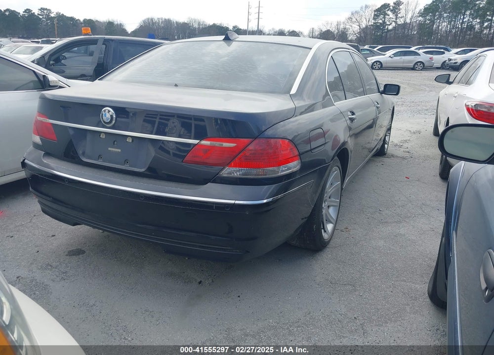 2006 BMW 750LI VIN: WBAHN83576DT26418