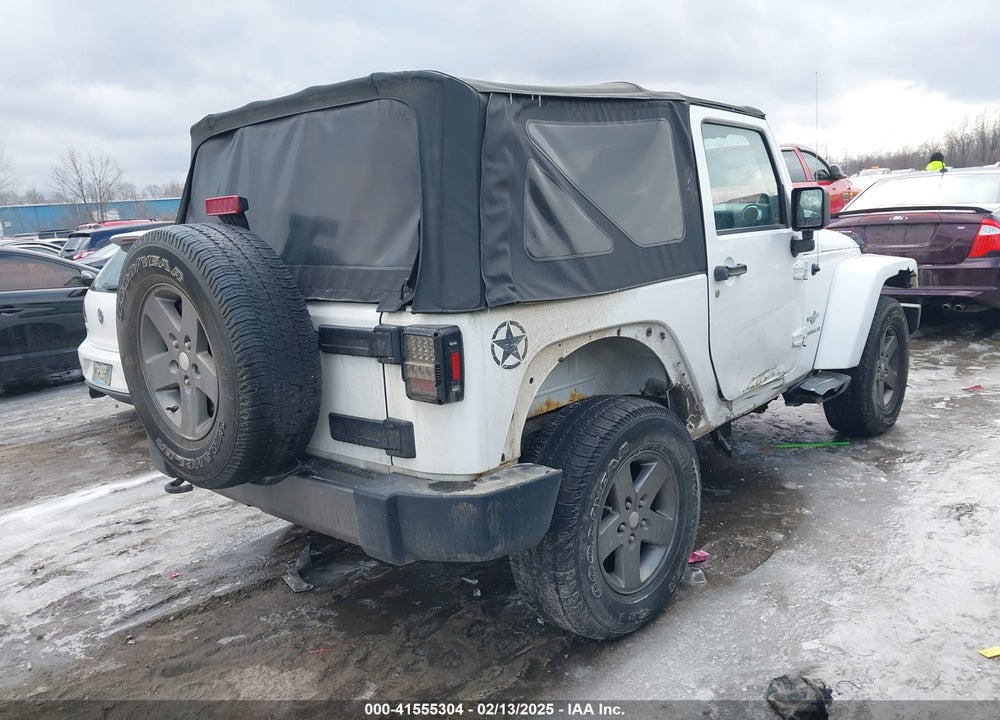 2012 JEEP WRANGLER / VIN: 1C4AJWAG9CL289706