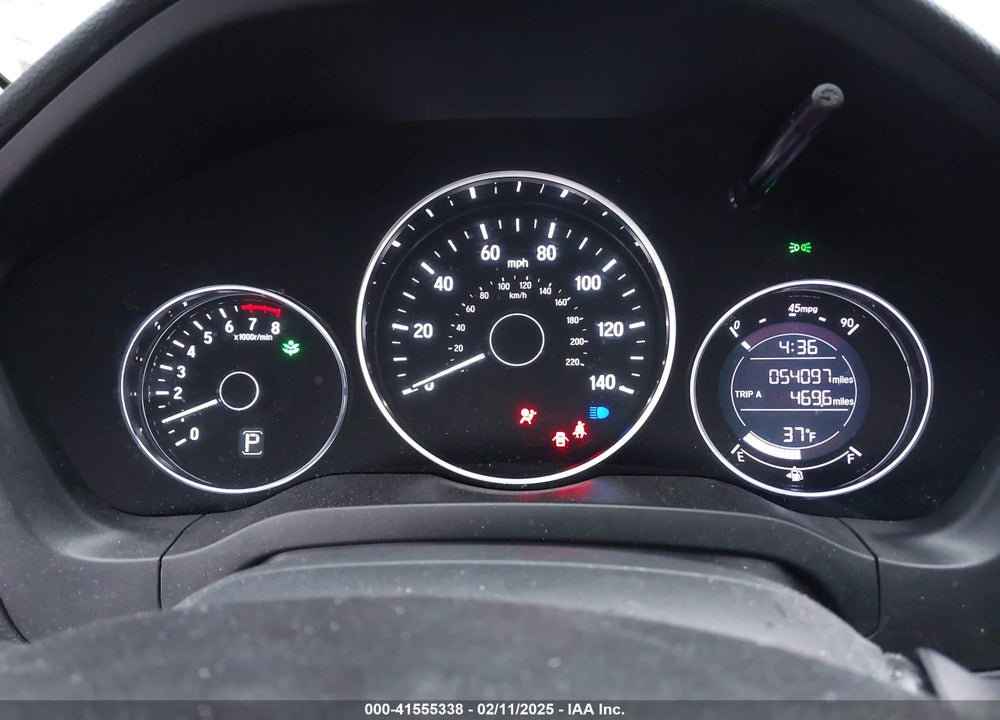 2019 HONDA HR-V LX VIN: 3CZRU6H30KG730089