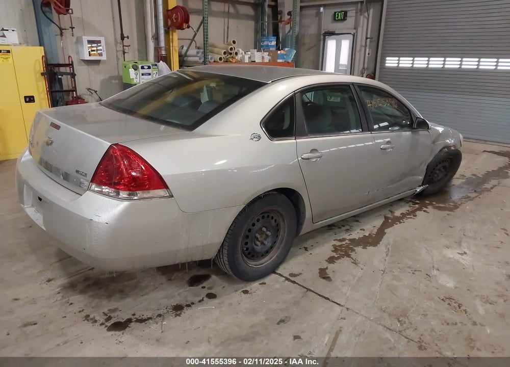 2008 CHEVROLET IMPALA VIN: 2G1WB58K881314639