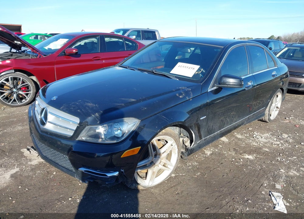 2012 MERCEDES-BENZ C 350 SPORT VIN: WDDGF5HB5CR220949