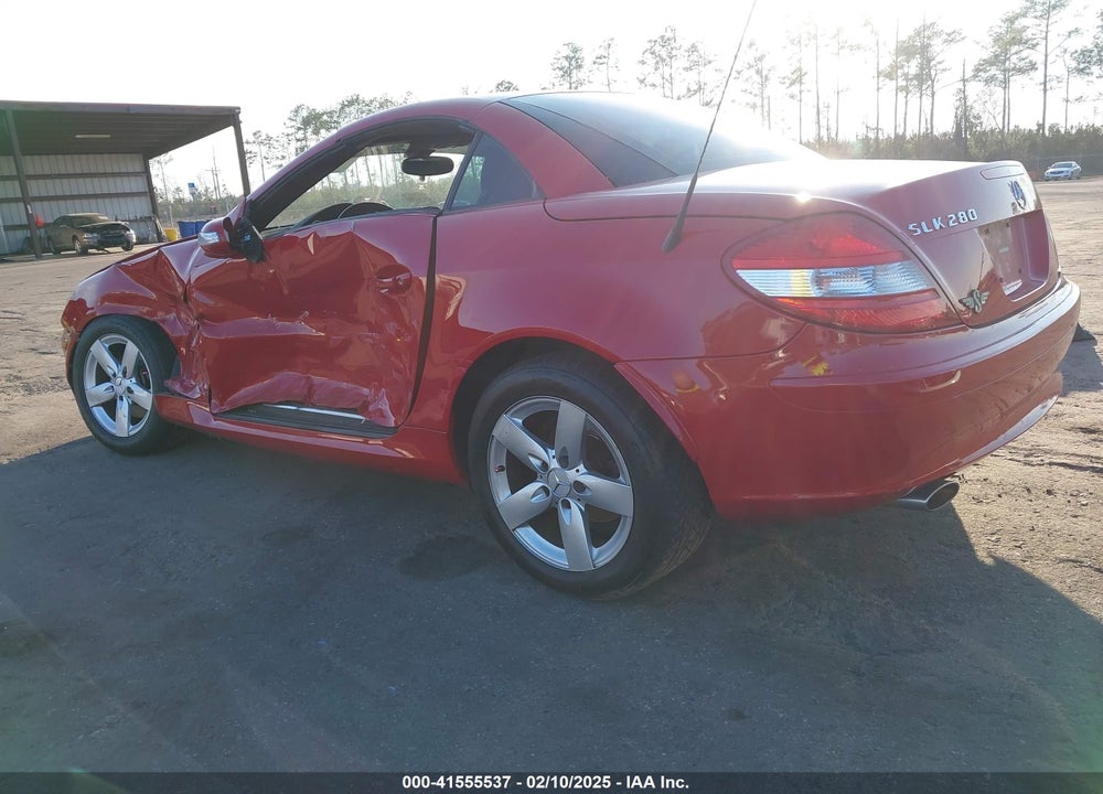 2006 MERCEDES-BENZ SLK 280 VIN: WDBWK54F16F097259