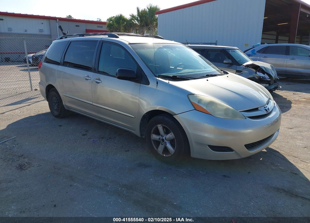 2008 TOYOTA SIENNA LE VIN: 5TDZK23C18S131871