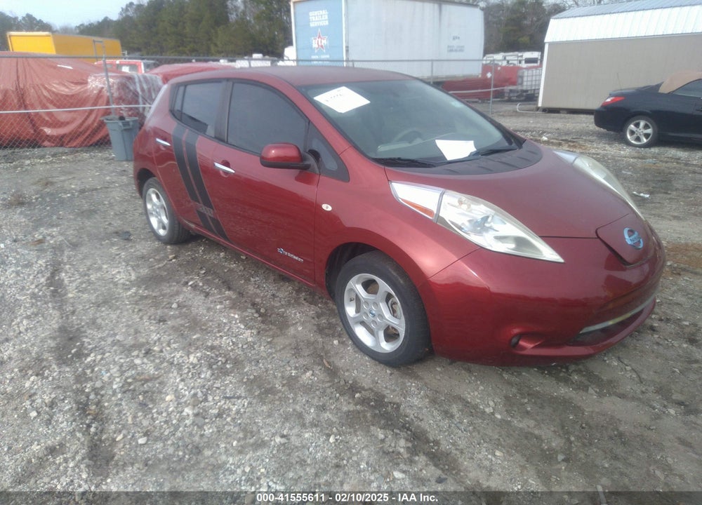 2011 NISSAN LEAF SL VIN: JN1AZ0CPXBT005682
