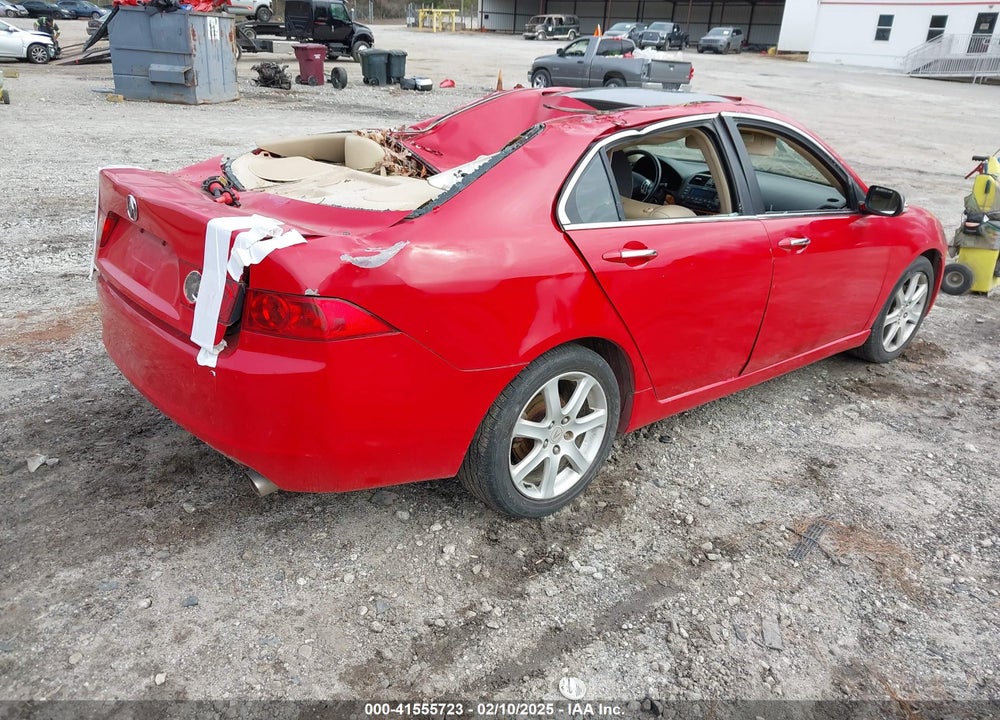 2005 ACURA TSX VIN: JH4CL96865C003690