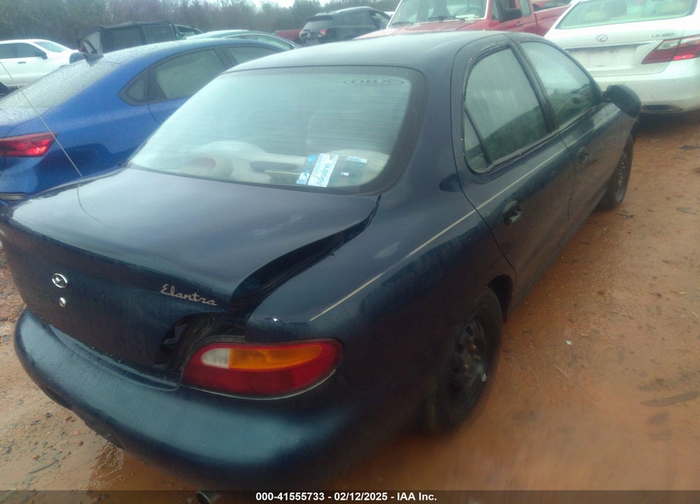 1997 HYUNDAI ELANTRA VIN: KMHJF24M9VU557030