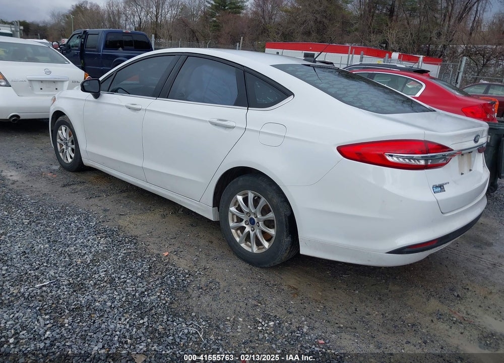 2017 FORD FUSION VIN: 3FA6P0G76HR244844
