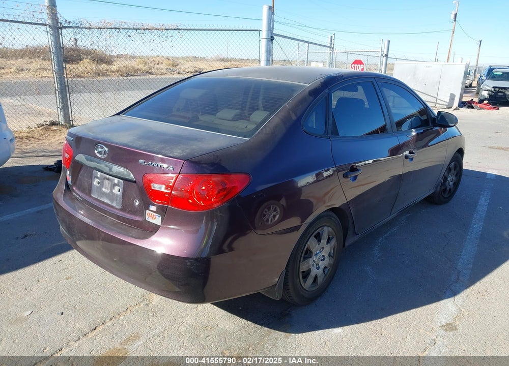 2007 HYUNDAI ELANTRA VIN: KMHDU46DX7U049468