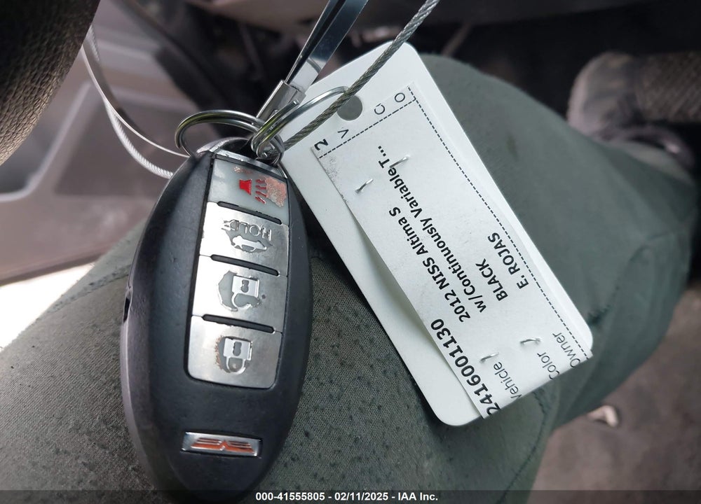 2012 NISSAN ALTIMA VIN: 1N4AL2AP4CN564203