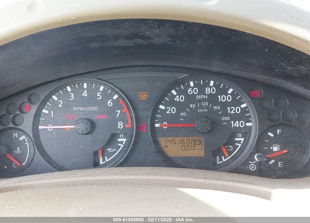 2005 NISSAN FRONTIER LE VIN: 1N6AD07U35C430853