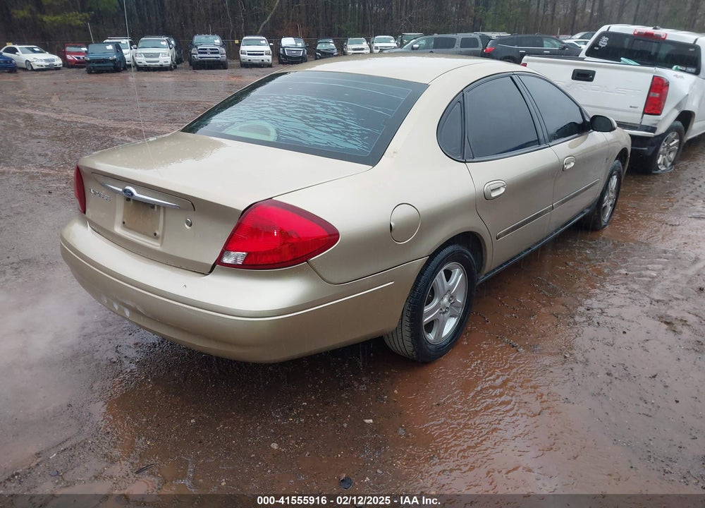 2000 FORD TAURUS SEL VIN: 1FAFP56S0YA168888