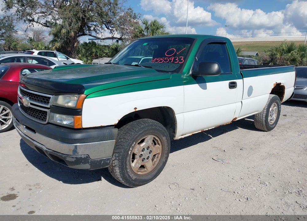 2006 CHEVROLET SILVERADO 1500 VIN: 3GCEK14Z76G197526
