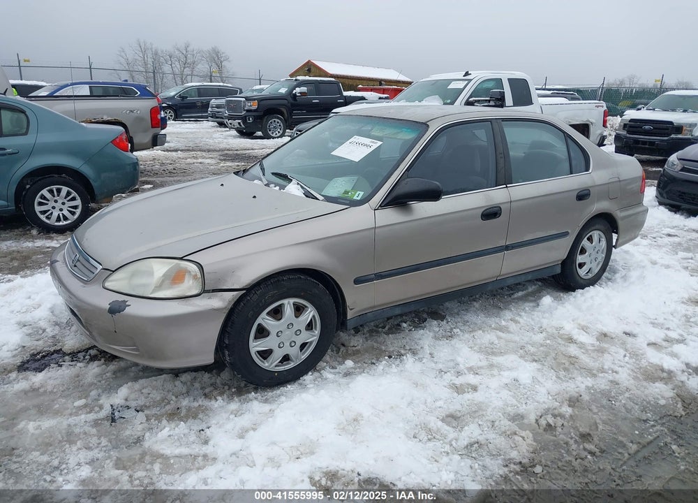 2000 HONDA CIVIC LX VIN: 1HGEJ6671YL032591