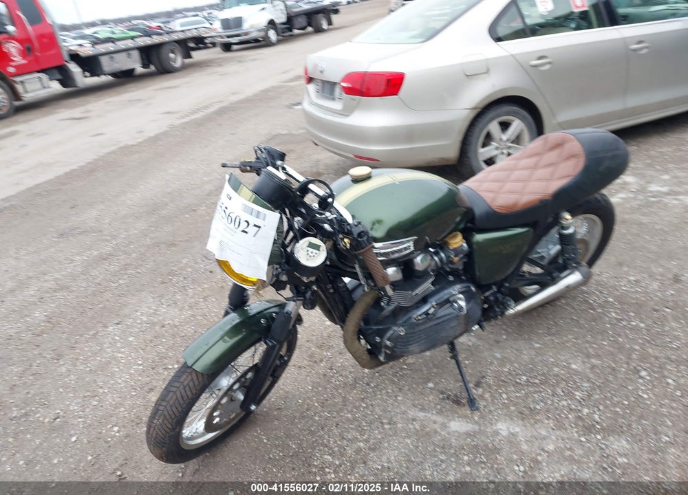 2014 TRIUMPH MOTORCYCLE THRUXTON VIN: SMT920K13ET650729
