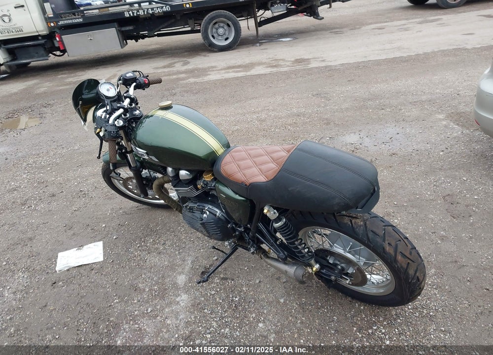 2014 TRIUMPH MOTORCYCLE THRUXTON VIN: SMT920K13ET650729