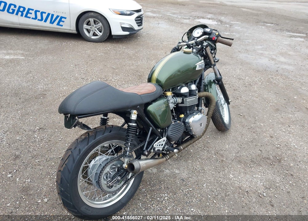 2014 TRIUMPH MOTORCYCLE THRUXTON VIN: SMT920K13ET650729