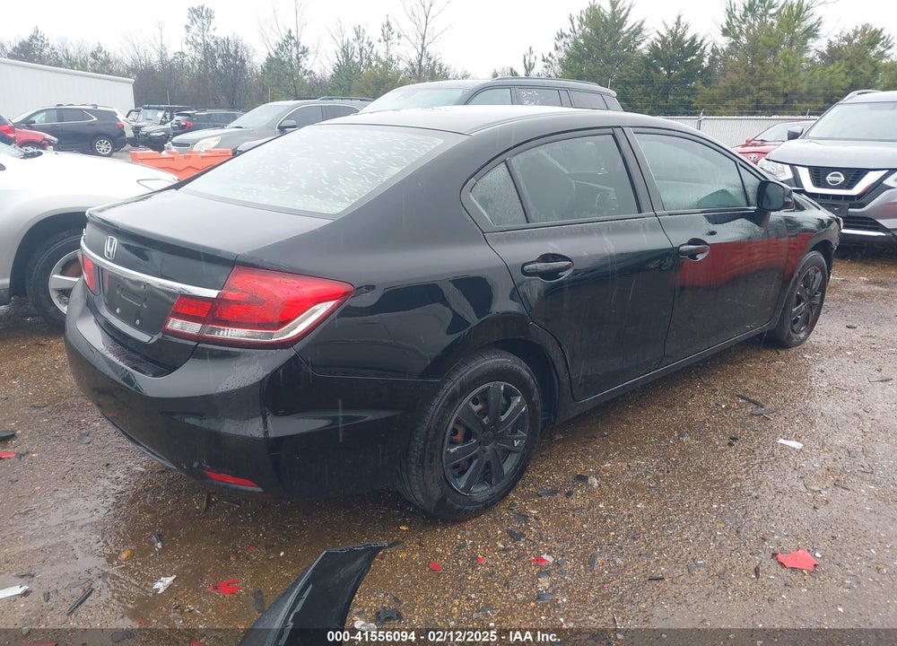 2013 HONDA CIVIC VIN: 19XFB2F50DE203888