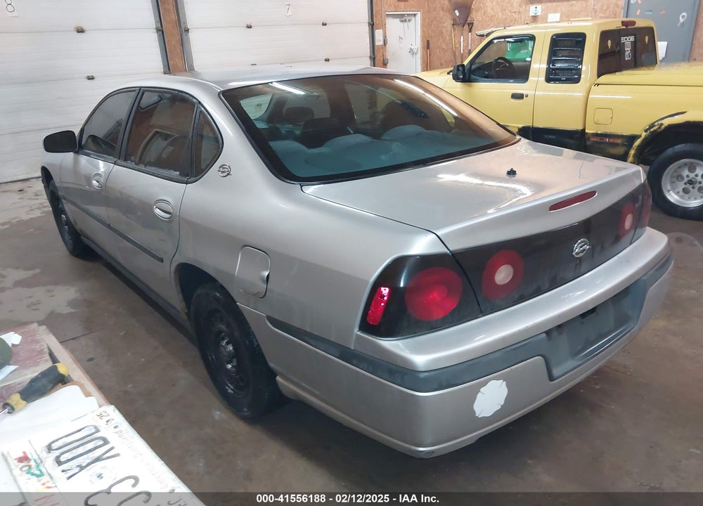 2005 CHEVROLET IMPALA POLICE VIN: 2G1WF55K159315024