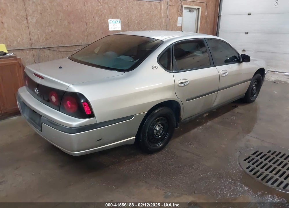 2005 CHEVROLET IMPALA POLICE VIN: 2G1WF55K159315024