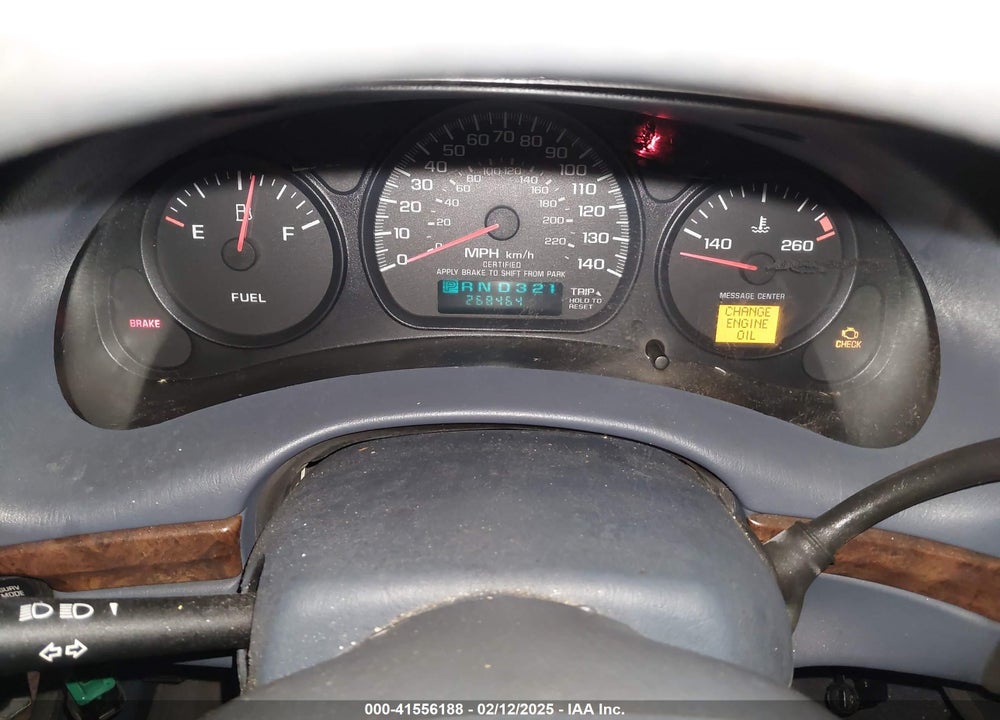 2005 CHEVROLET IMPALA POLICE VIN: 2G1WF55K159315024
