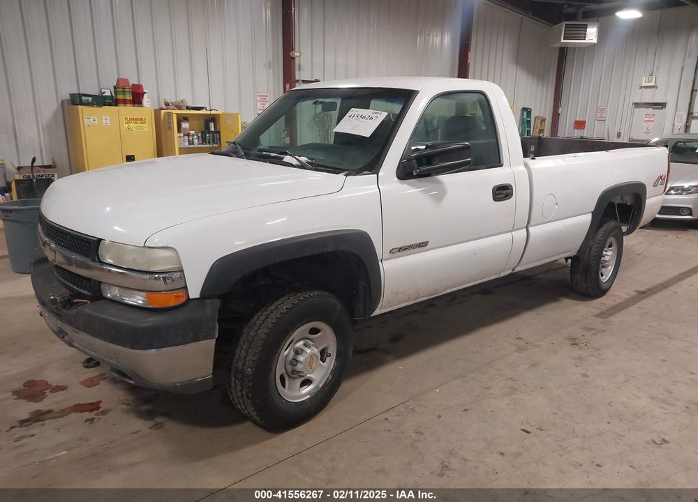 2002 CHEVROLET SILVERADO 2500HD VIN: 1GCHK24U92E275362