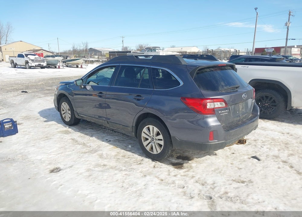 2015 SUBARU OUTBACK 2.5I PREMIUM VIN: 4S4BSBFC6F3320815
