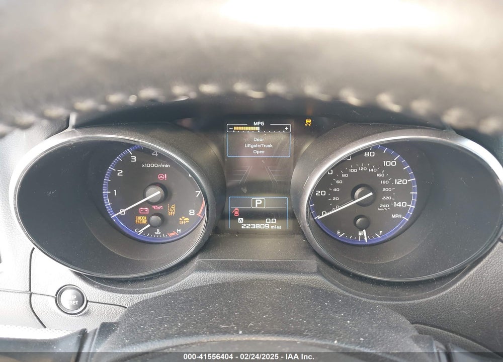 2015 SUBARU OUTBACK 2.5I PREMIUM VIN: 4S4BSBFC6F3320815