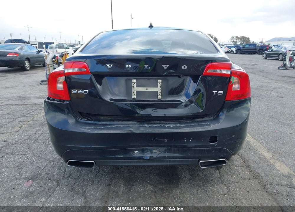 2015 VOLVO S60 T5 PLATINUM VIN: YV126MFD6F2318267