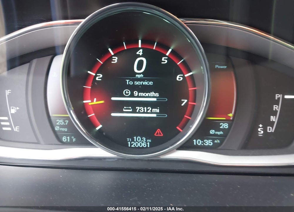 2015 VOLVO S60 T5 PLATINUM VIN: YV126MFD6F2318267
