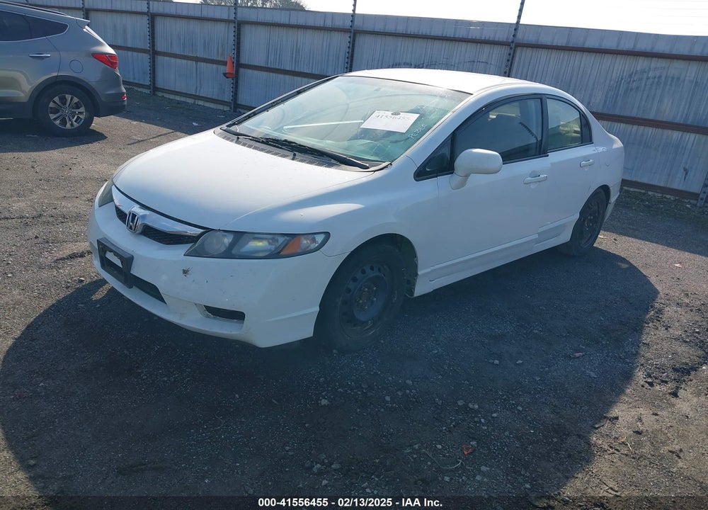 2009 HONDA CIVIC LX VIN: 2HGFA16539H363466