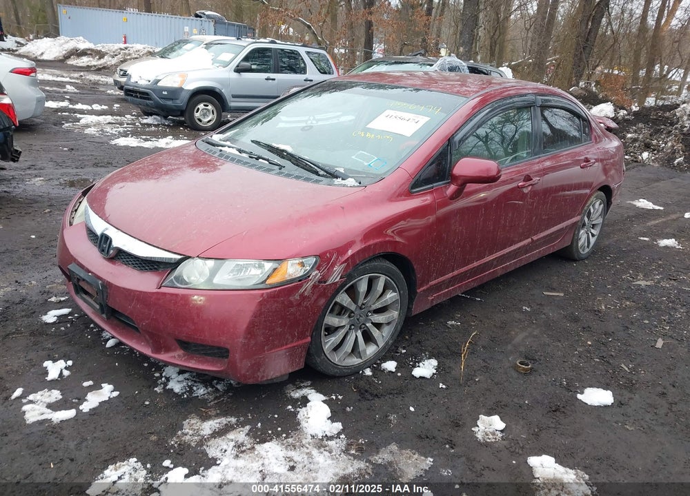 2010 HONDA CIVIC VIN: 2HGFA1F55AH572762