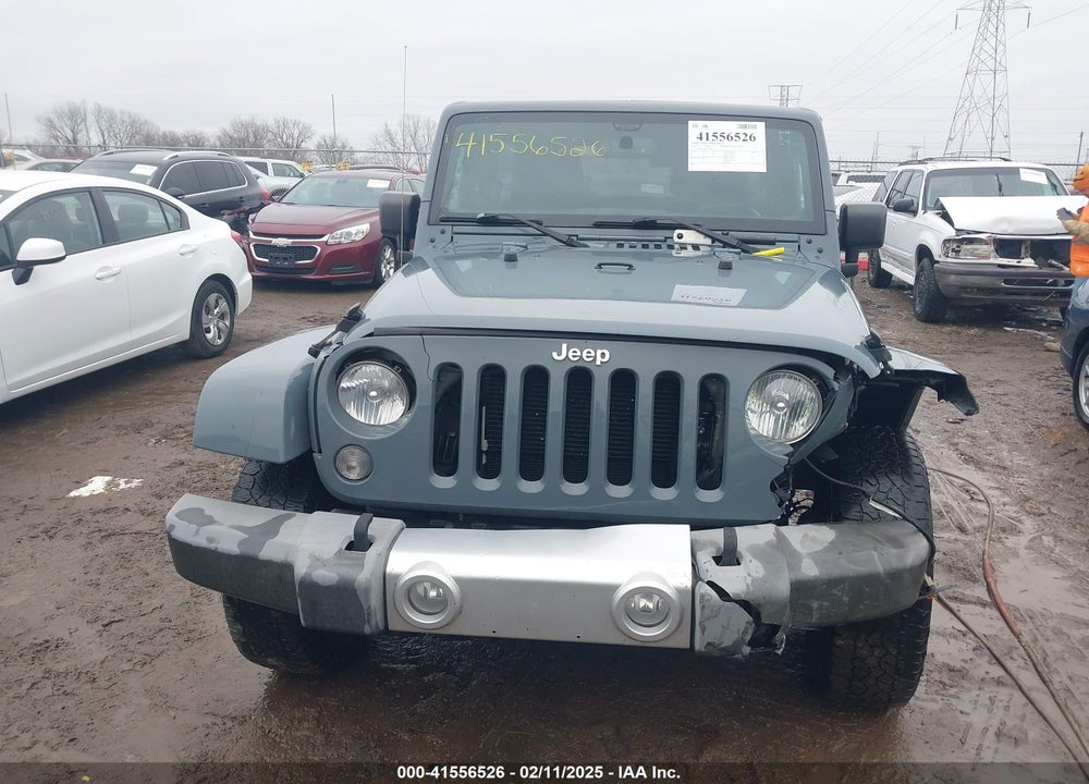 2015 JEEP WRANGLER UNLIMITED SAHARA VIN: 1C4BJWEG0FL726706