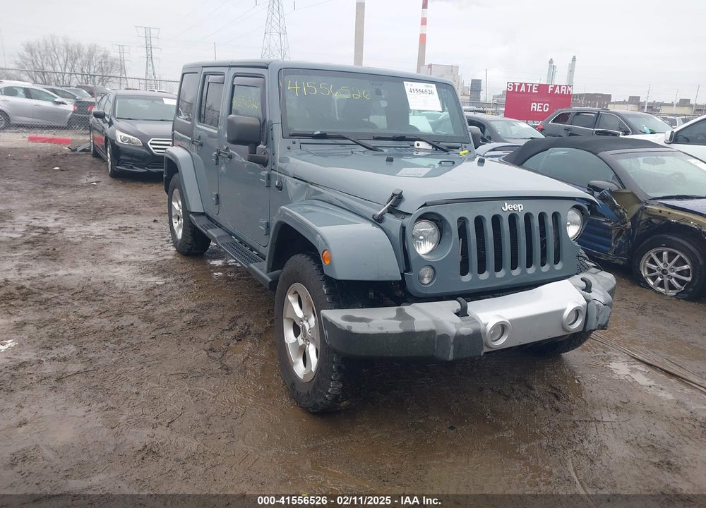 2015 JEEP WRANGLER UNLIMITED SAHARA VIN: 1C4BJWEG0FL726706
