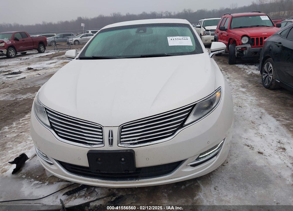 2016 LINCOLN MKZ VIN: 3LN6L2G9XGR611001
