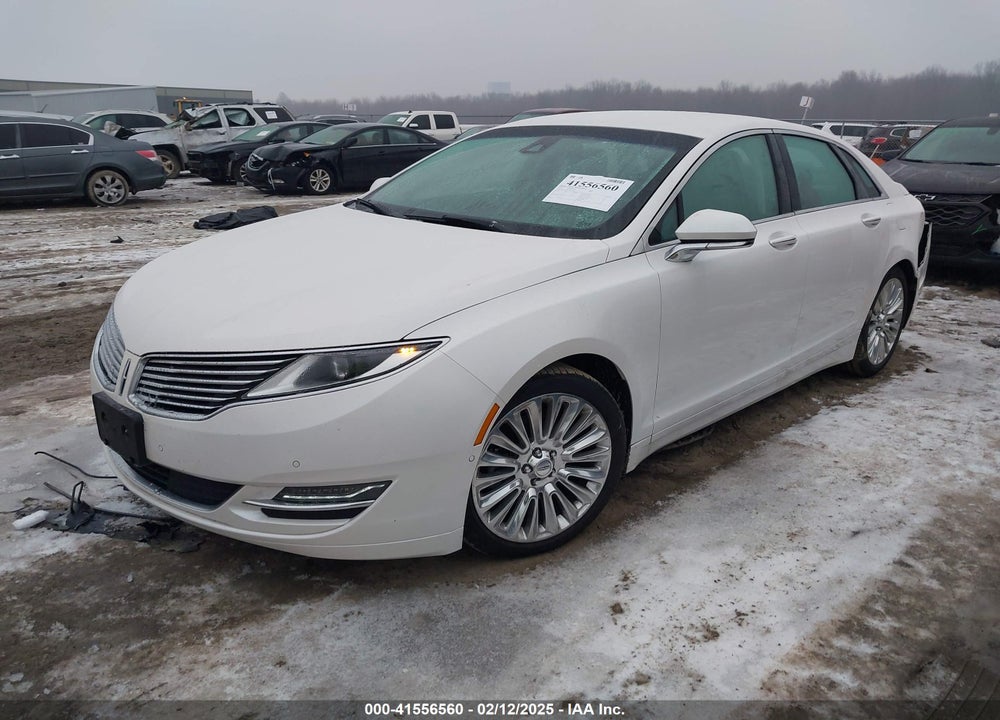 2016 LINCOLN MKZ VIN: 3LN6L2G9XGR611001