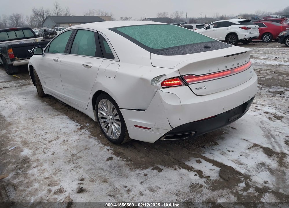 2016 LINCOLN MKZ VIN: 3LN6L2G9XGR611001