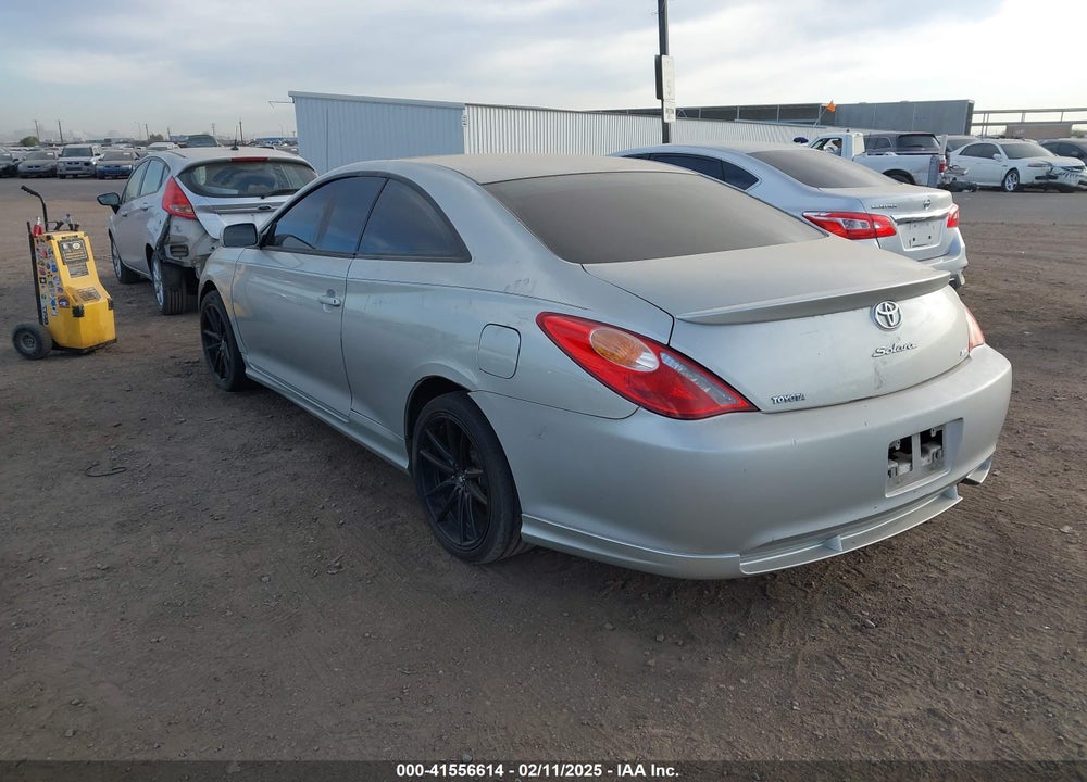 2004 TOYOTA CAMRY SOLARA SE SPORT VIN: 4T1CE38P84U800363