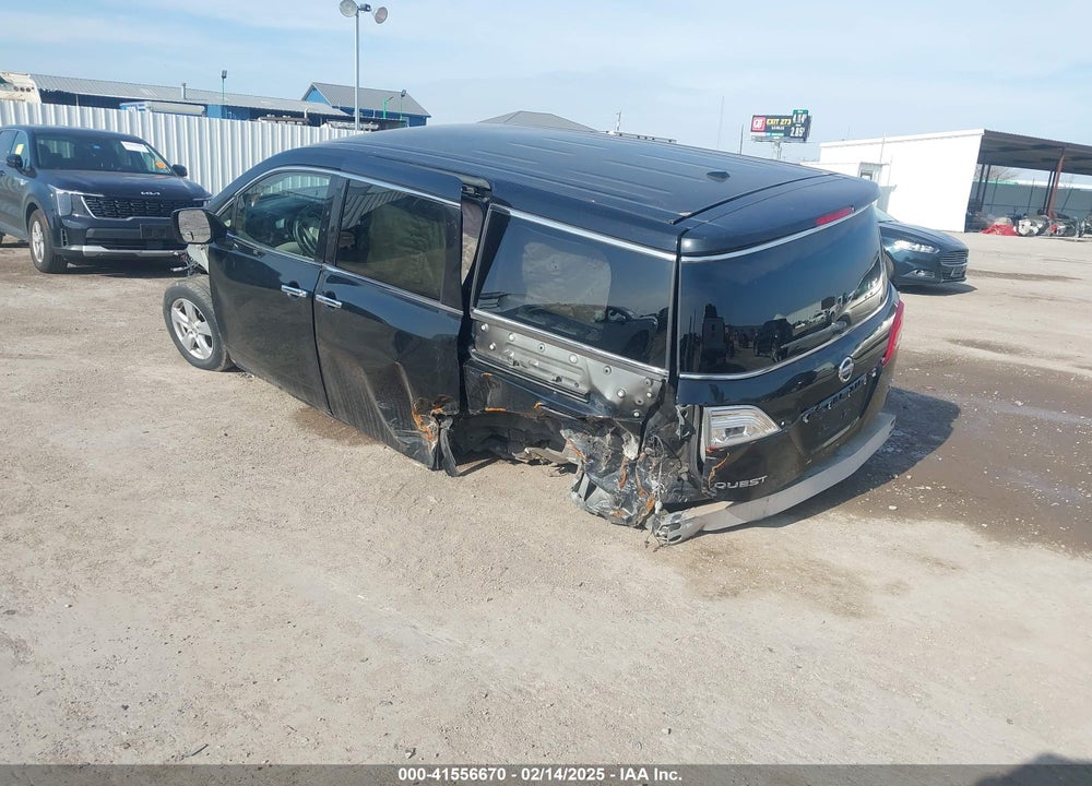 2015 NISSAN QUEST PLATINUM/S/SL/SV VIN: JN8AE2KP8F9121749